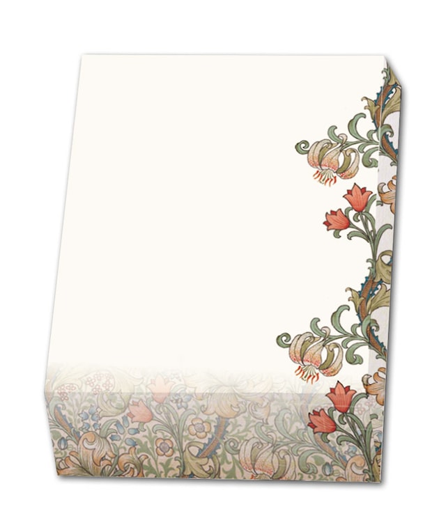 Produktbild 1 för Noteringsblock William Morris, 164 ark FSC