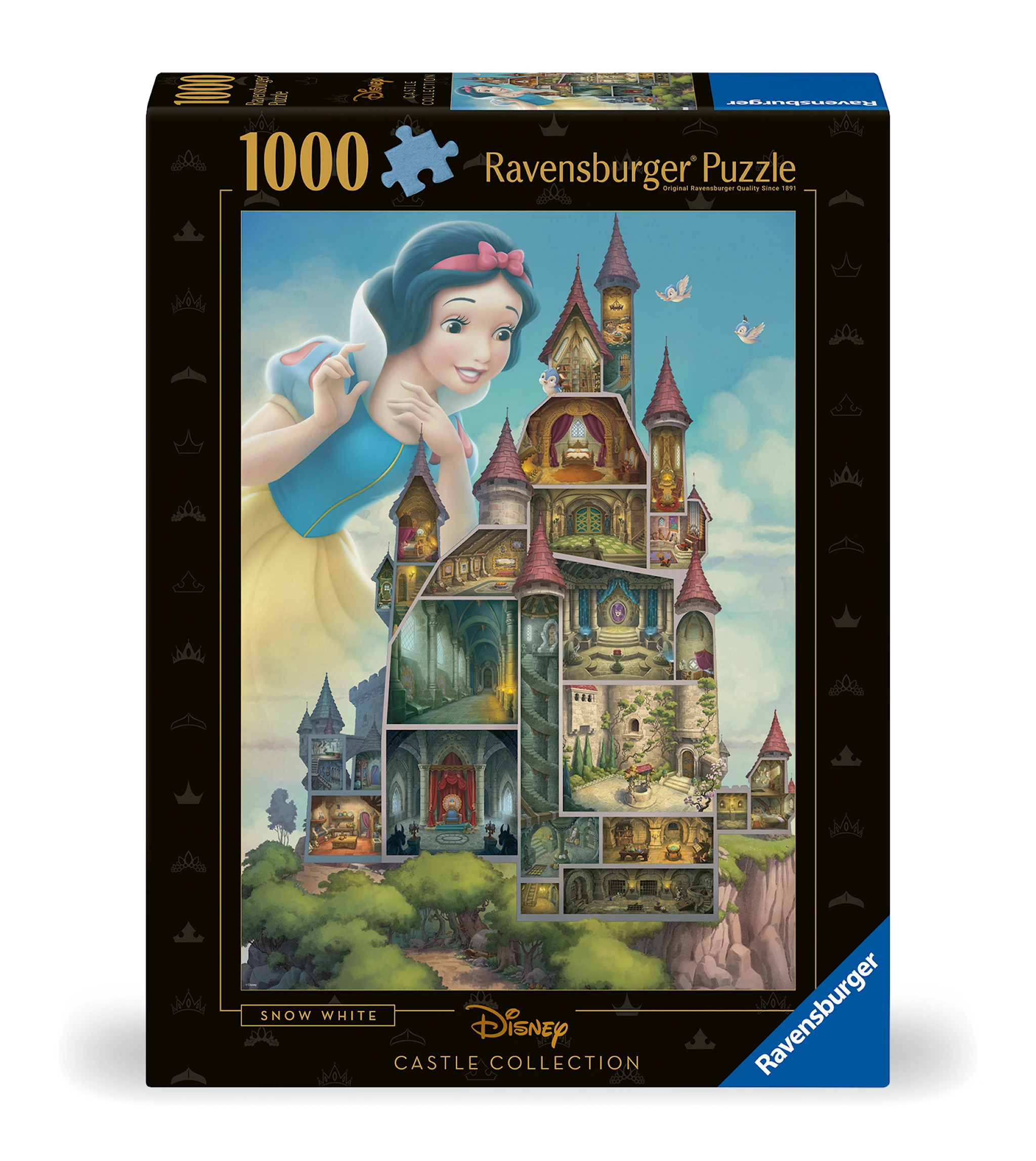 Tuotekuva ille Disney Castles Snow White Palapelit 1000 palaa, Ravensburger