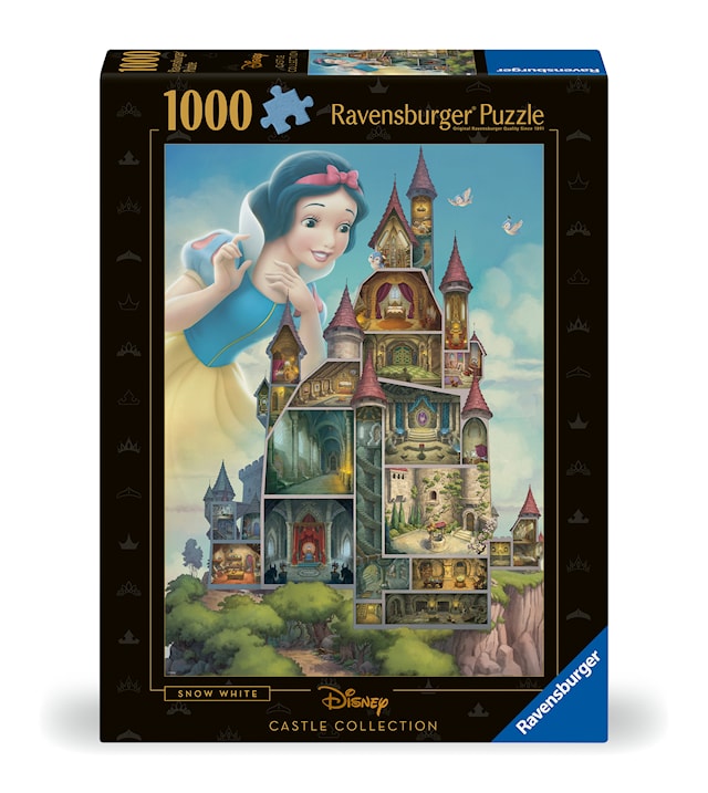 Tuotekuva 1 - Disney Castles Snow White Palapelit 1000 palaa, Ravensburger