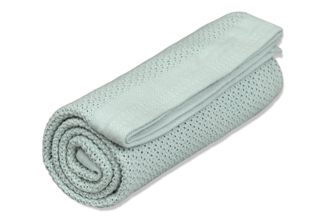 Produktbilde 1 for Babyteppe Soft Grid EKO Sage Green Vinter & Bloom
