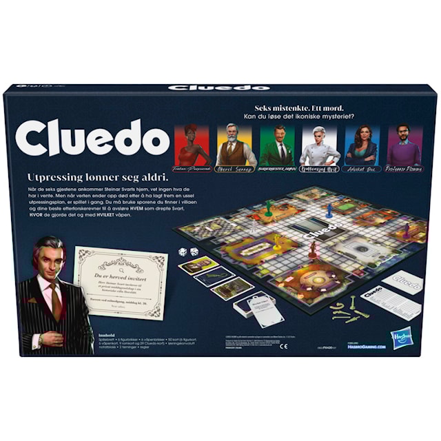 Produktbilde 4 for Cluedo Classic Refresh (NO)