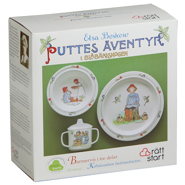 Produktbild 2 för Barnservis Putte, Elsa Beskow, Rätt Start