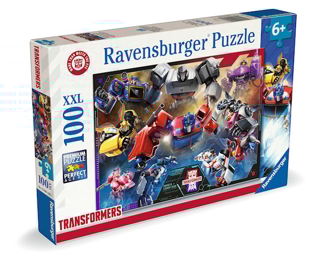 Produktbild 3 för Transformers Pussel 100 Bitar, Ravensburger