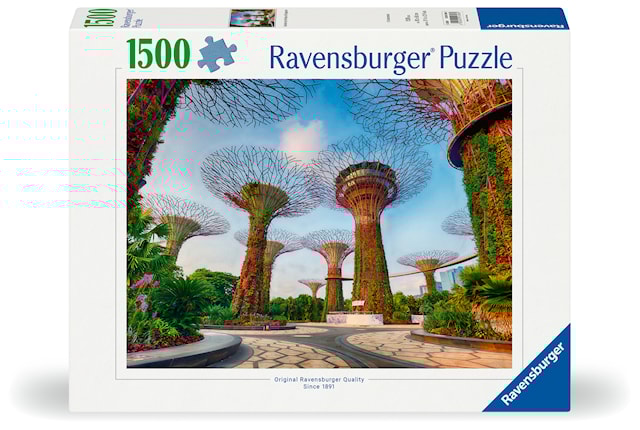 Tuotekuva 1 - Garden By The Bay At Singapore Palapelit 1500 palaa, Ravensburger