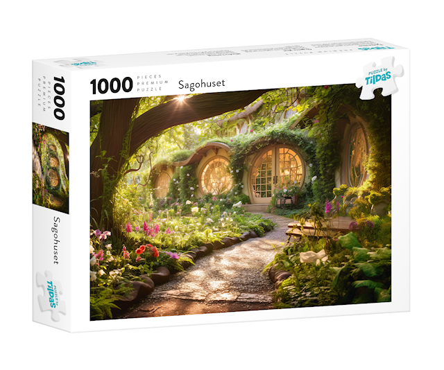 Tuotekuva 1 - Palapelit Fairytale House 1000 palaa, Tildas