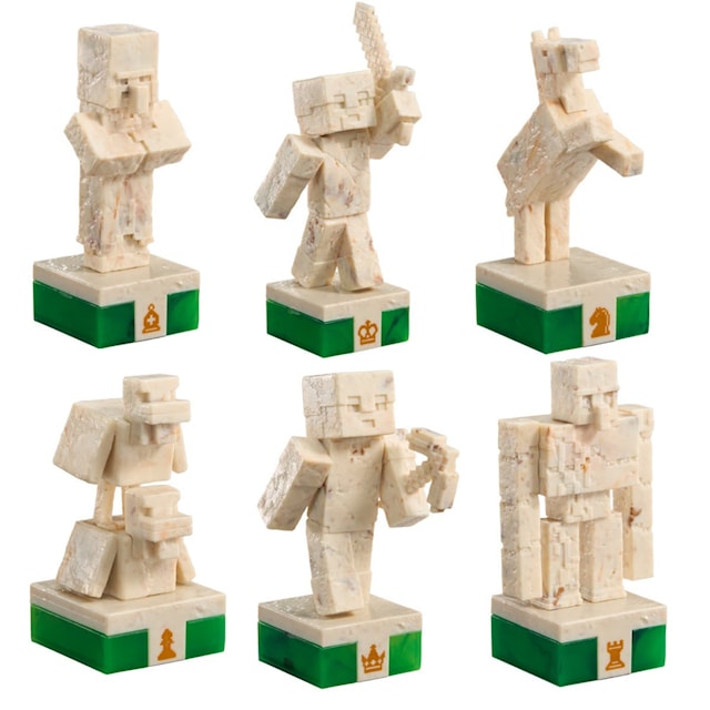 Produktbild 3 för Minecraft - Chess Set Overworld Heroes vs Hostile Mobs
