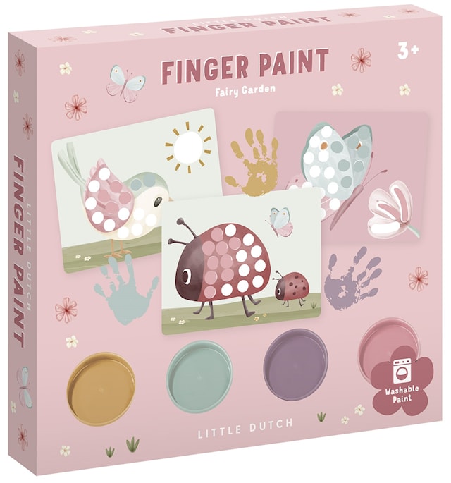 Produktbilde 1 for Fairy Garden Fingermaling Little Dutch