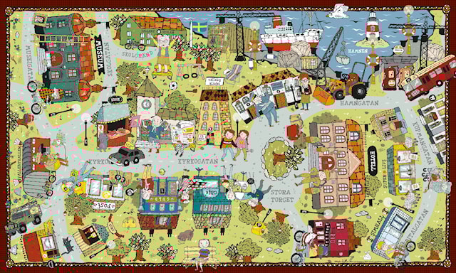 Tuotekuva 2 - Lassemaja Valleby Puzzle 200 kpl Core