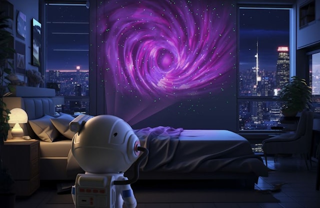 Produktbilde 3 for Stellar Light Space White Austonaut MOB