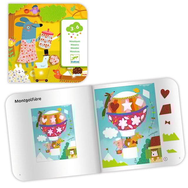 Produktbilde 1 for Mosaikkhåndverk for nybegynnere Djeco