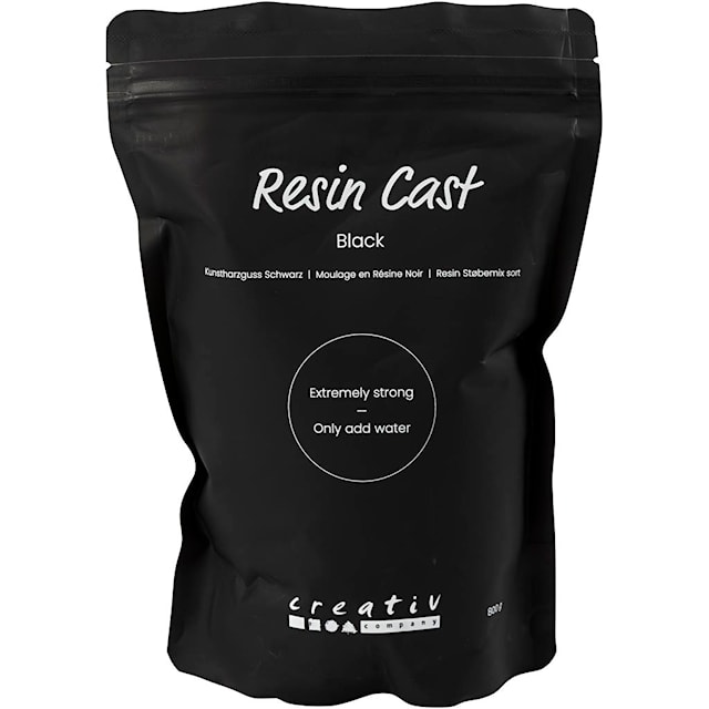 Produktbild 1 för Resin Gjutmassa Svart, svart, 800 g/ 1 förp.