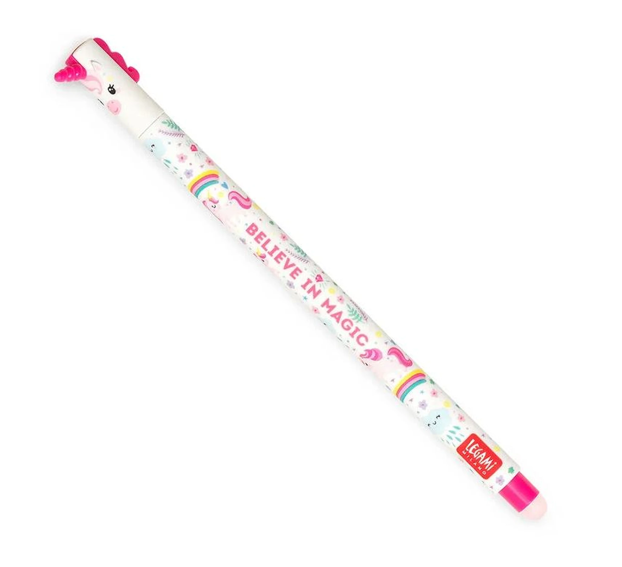 Tuotekuva ille Geelikynä Pyyhittävä Unicorn Vaaleanpunainen 1-pack Legami