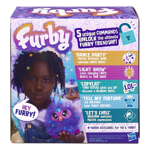 Produktbild 7 för Furby Interaktiv Leksak Purple (EN)
