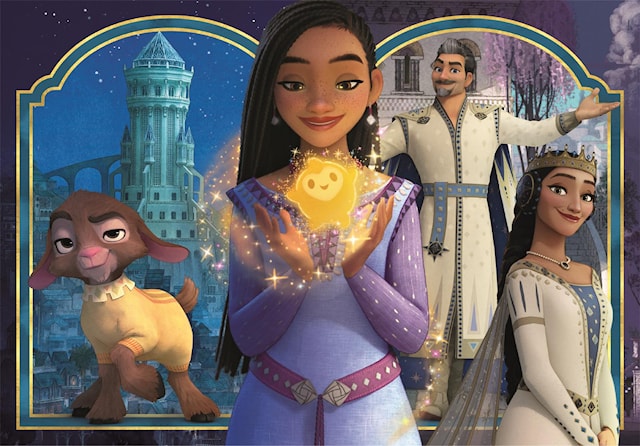 Produktbild 2 för Pussel 104 bitar Disney Wish, Clementoni