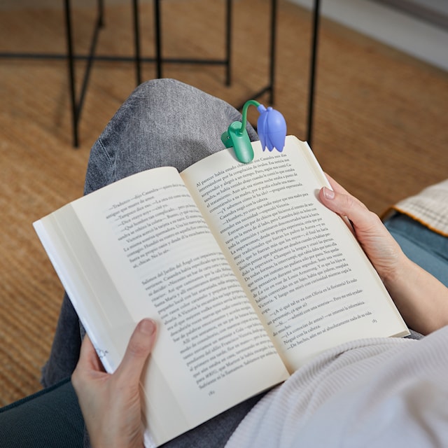 Produktbilde 5 for Leselampe Tulipan Lilla Balvi