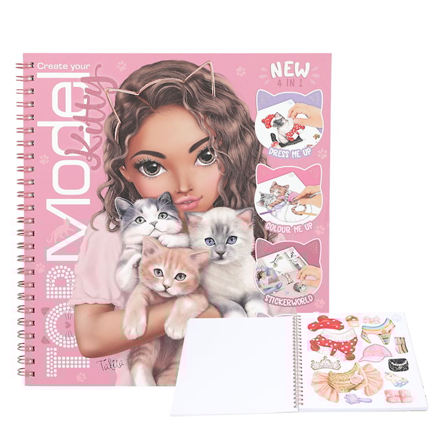 Produktbilde 1 for Kitty Aktivitetsbok TOPModel