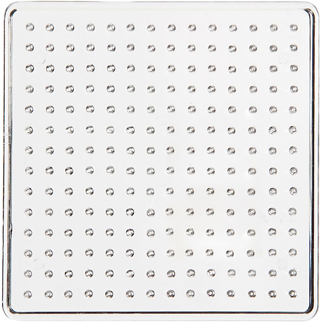Pärlplatta transparent 7x7 cm 1-pack
