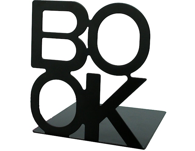 Tuotekuva 1 - Kirjatuki BOOK Musta Pari/Pakkaus Burde