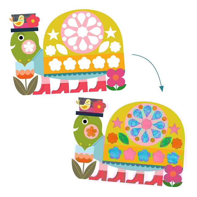 Produktbilde 5 for Mal innenfor linjene Djeco