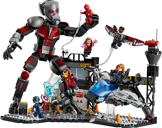 Tuotekuva 2 - Captain America: Civil War Toimintataistelu LEGO® Super Heroes (76314)