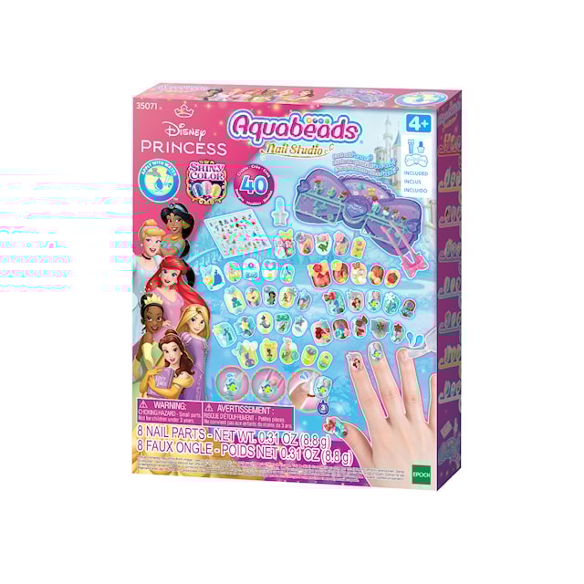 Tuotekuva 1 - Aquabeads Nail studio Disney Prinsess