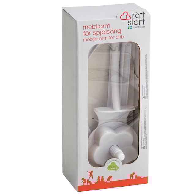 Produktbild 2 för Mobilarm Vit, Rätt Start