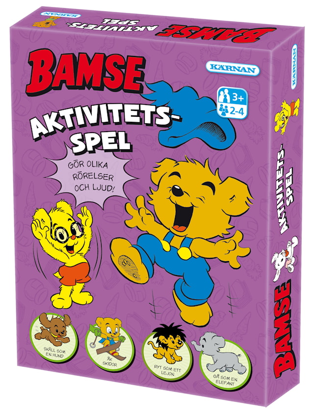 Produktbilde 1 for Bamse Aktivitetsspill, Kärnan (SE)