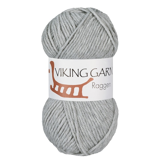 Tuotekuva 1 - Raggen 150 g harmaa Viking Garn