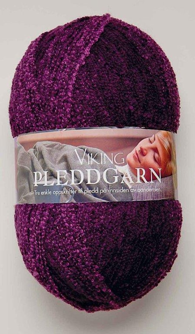 Pleddgarn 350 g Lyng 769 Viking Garn