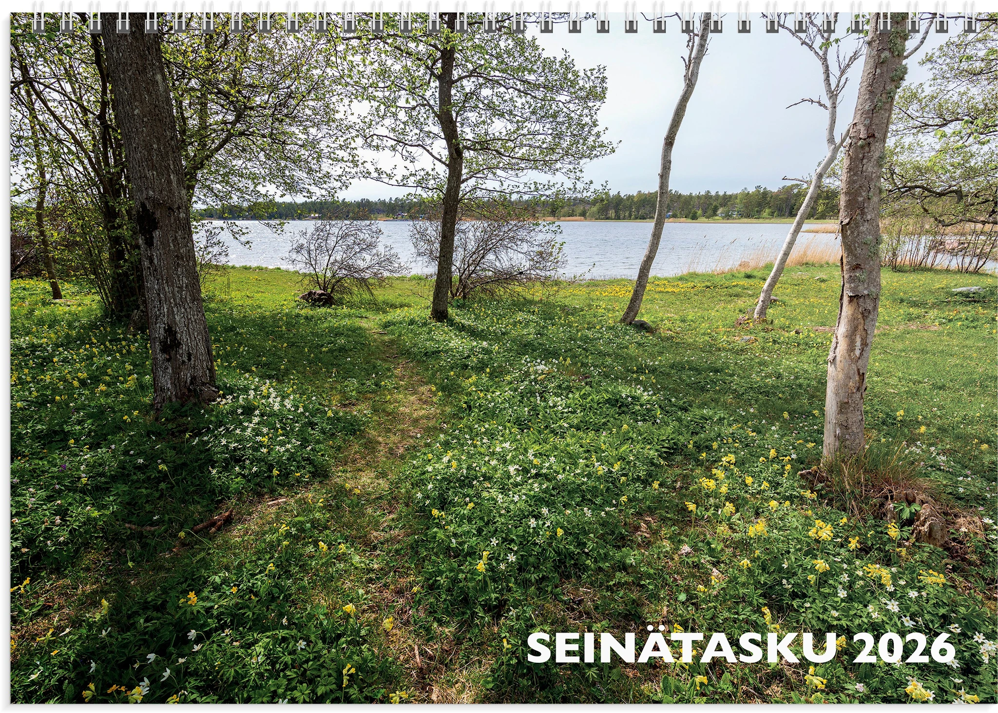 Tuotekuva ille Seinäkalenteri 2026 Seinätasku 250x176 mm Burde