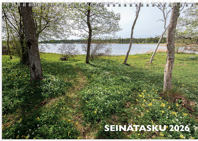 Tuotekuva 1 - Seinäkalenteri 2026 Seinätasku 250x176 mm Burde