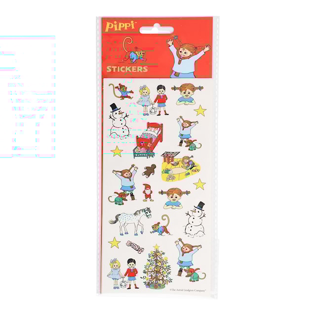 Produktbilde 1 for Klistremerker Juldekorasjon Pippi