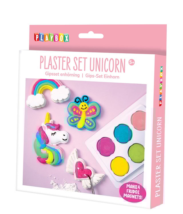 Gipsset Enhörning Playbox