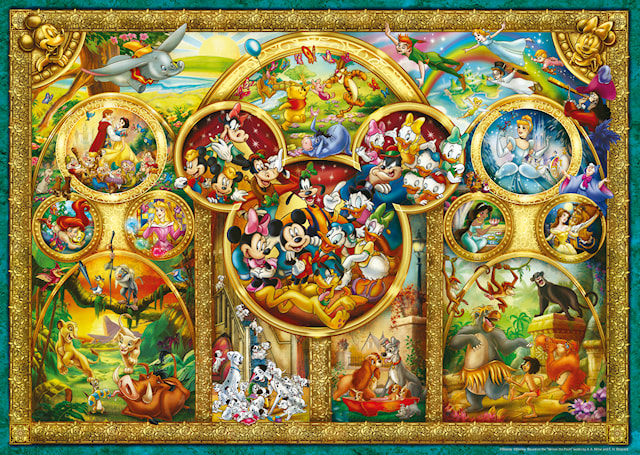 Tuotekuva 2 - The Best Disney Themes Palapelit 1000 palaa, Ravensburger