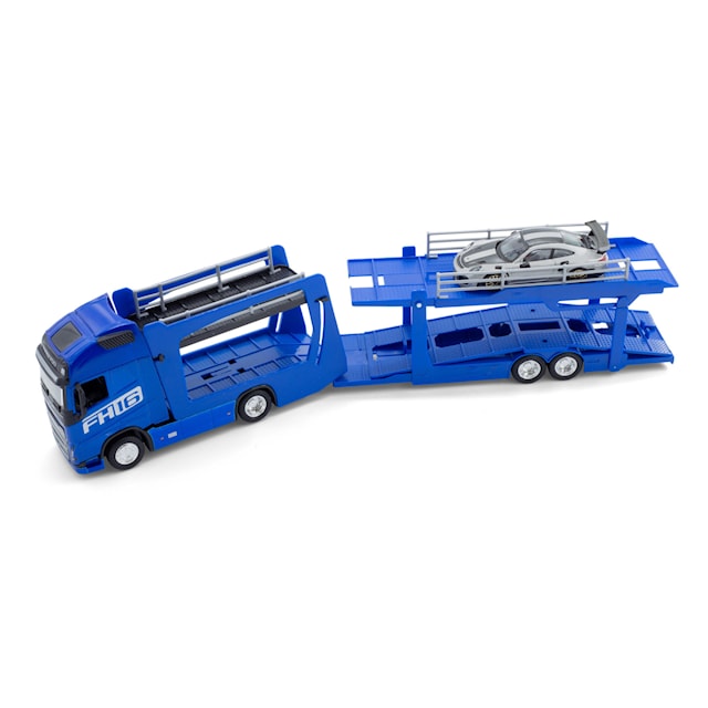 Produktbilde 2 for 1:43 Street Fire Multicar Carrier-Volvo Fh16 Globetrotter 750 Xxl (Blue)