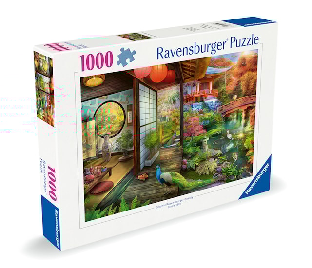 Produktbilde 5 for Japansk tehus Puslespill 1000 brikker, Ravensburger