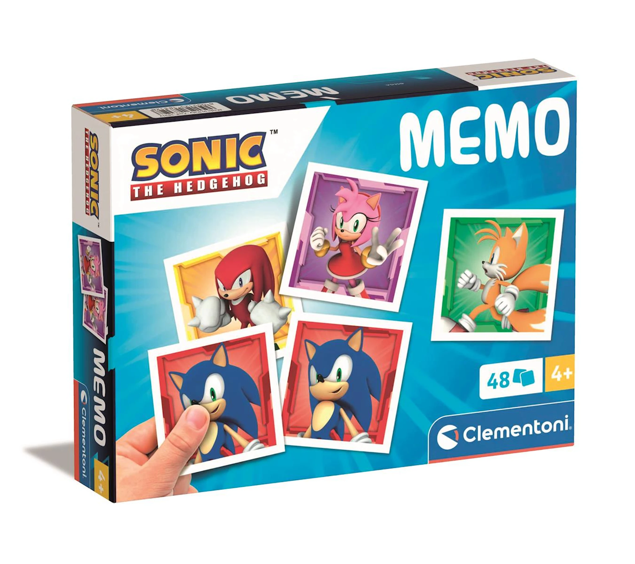 Produktbild för Memo Sonic the Hedgehog, Clementoni