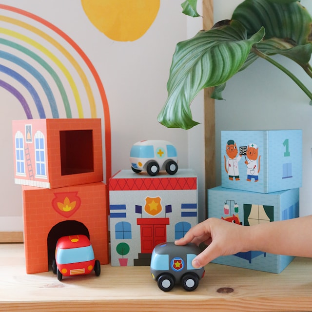 Produktbilde 4 for Stableklosser med biler, Djeco