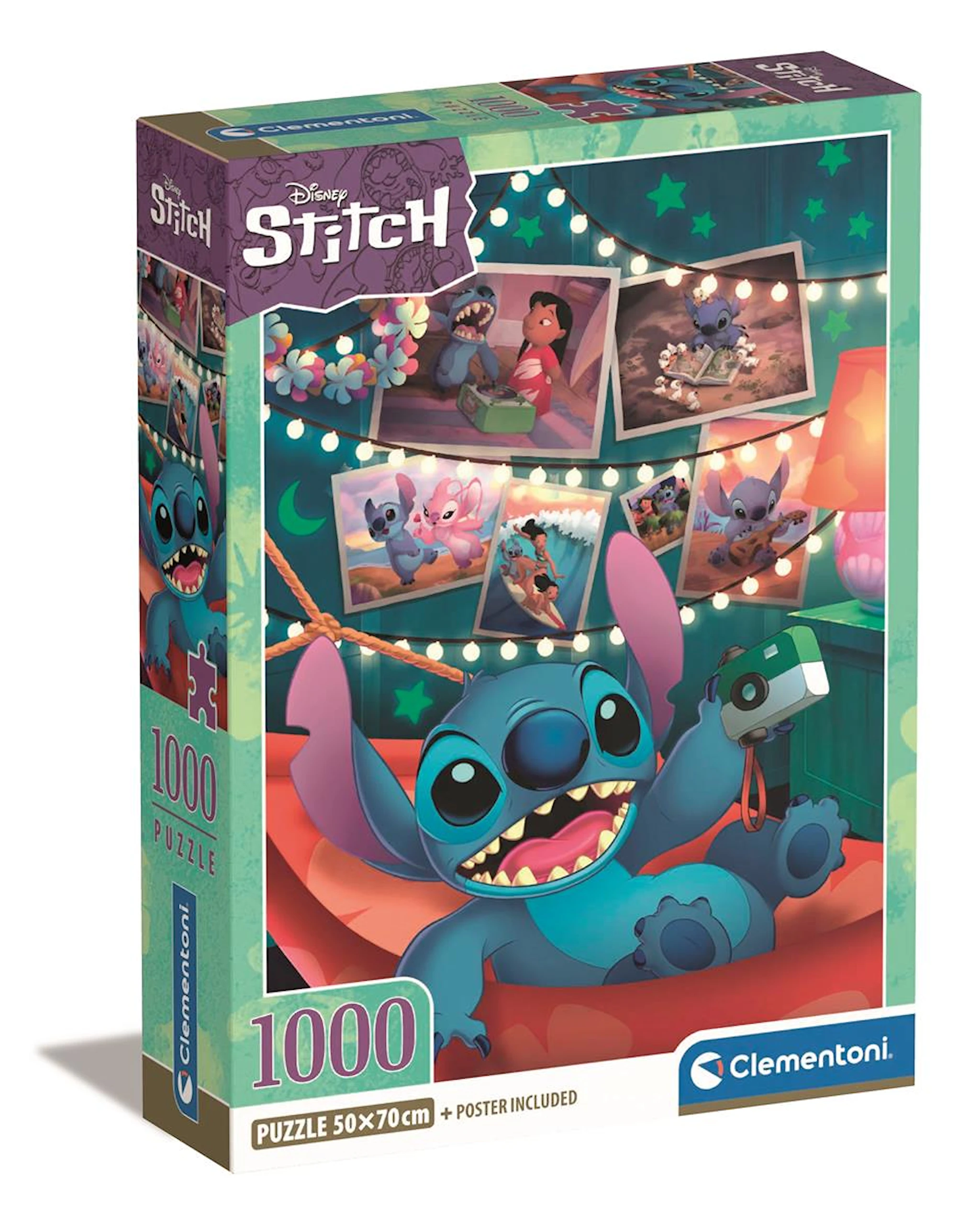 Produktbilde for Puslespill 1000 brikker High Quality Collection Disney Stitch, Clementoni