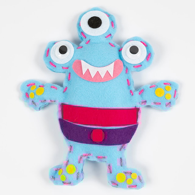 Produktbild 4 för Start DIY Kit Sömnad Monster