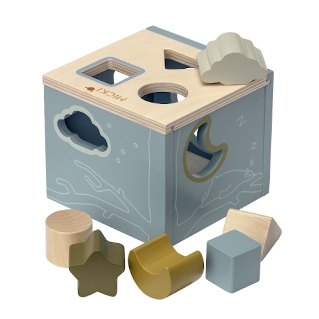 Produktbild 2 för Plocklåda Blå Micki