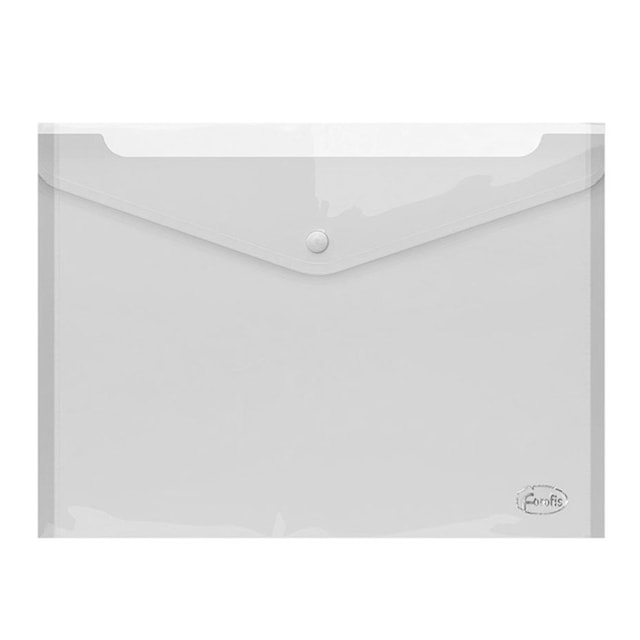 Plastmapp A4 med låsning transparent 1 styck