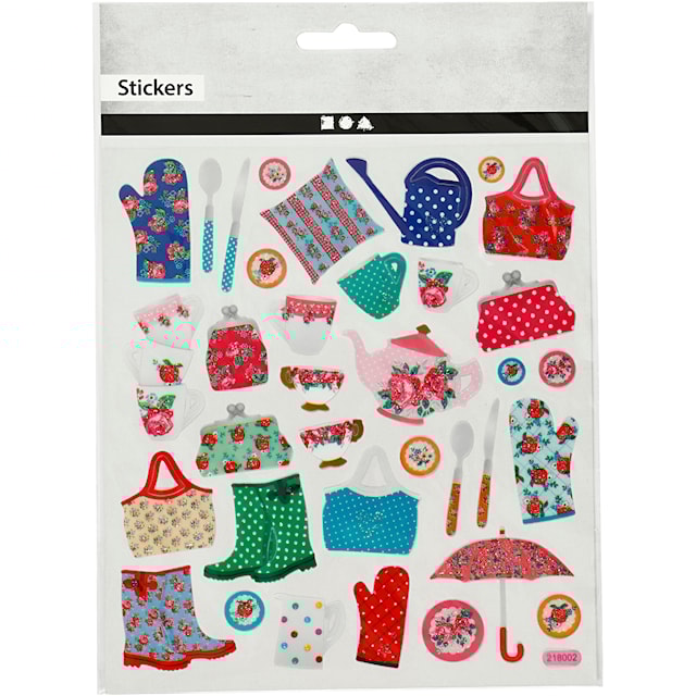 Produktbild 2 för Klistermärken Trädgård 15x16,5 cm 1 ark