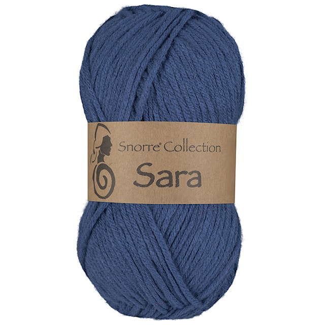 Sara Akryylilanka 50 g Farkunsininen  927, Viking Snorre