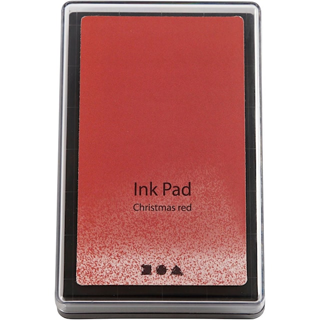 Produktbild 2 för Stämpeldyna Julröd 9x6 cm 1-pack
