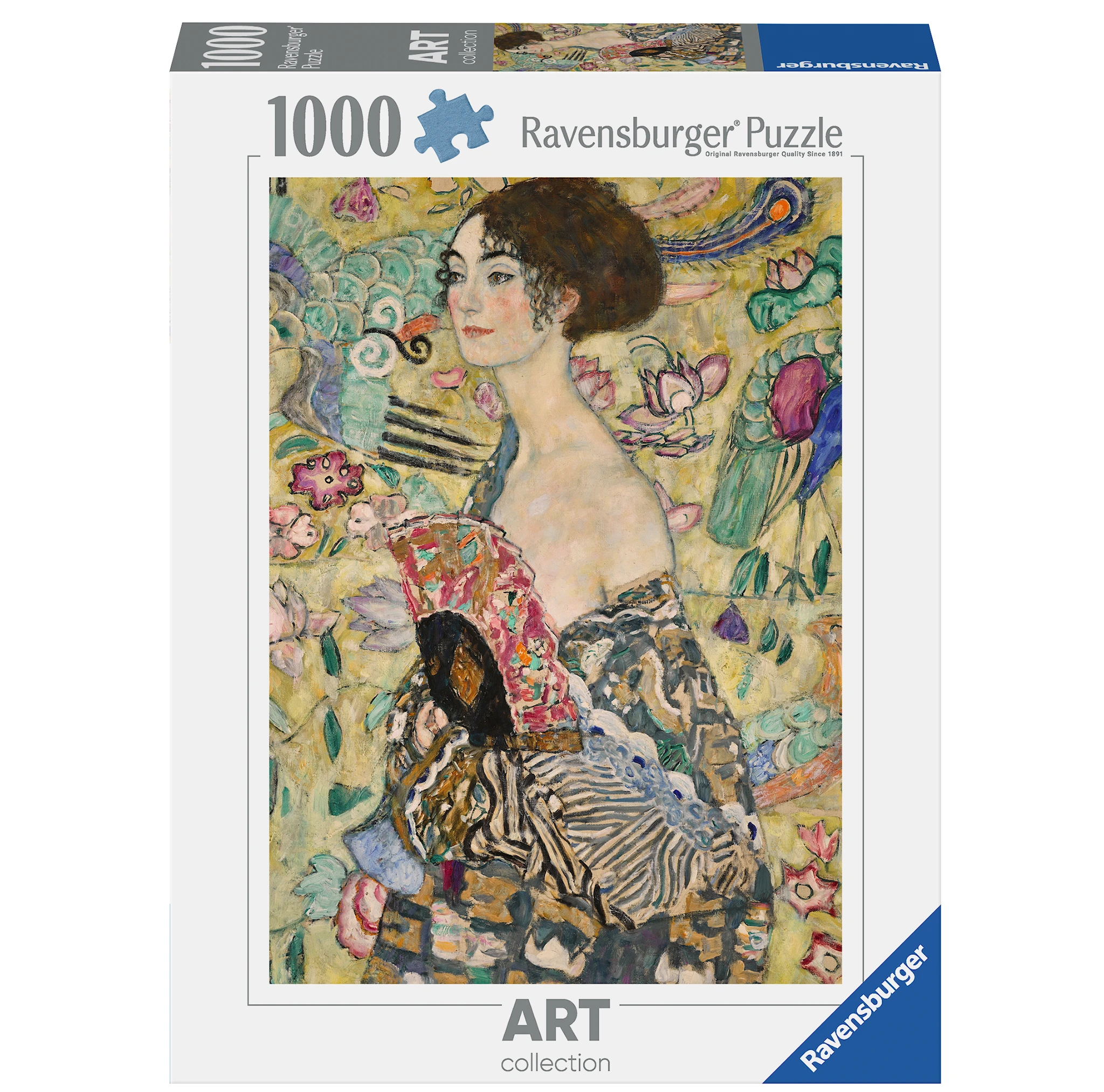 Tuotekuva ille Lady With A Fan Palapelit 1000 palaa, Ravensburger