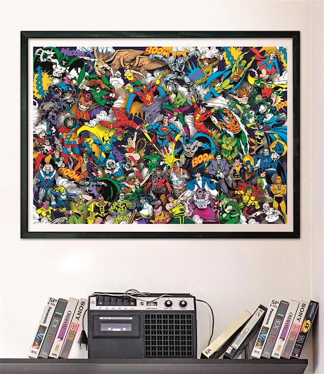 Produktbilde 4 for Puslespill 1000 brikker CB High Quality Collection DC Comics Impossible, Clementoni