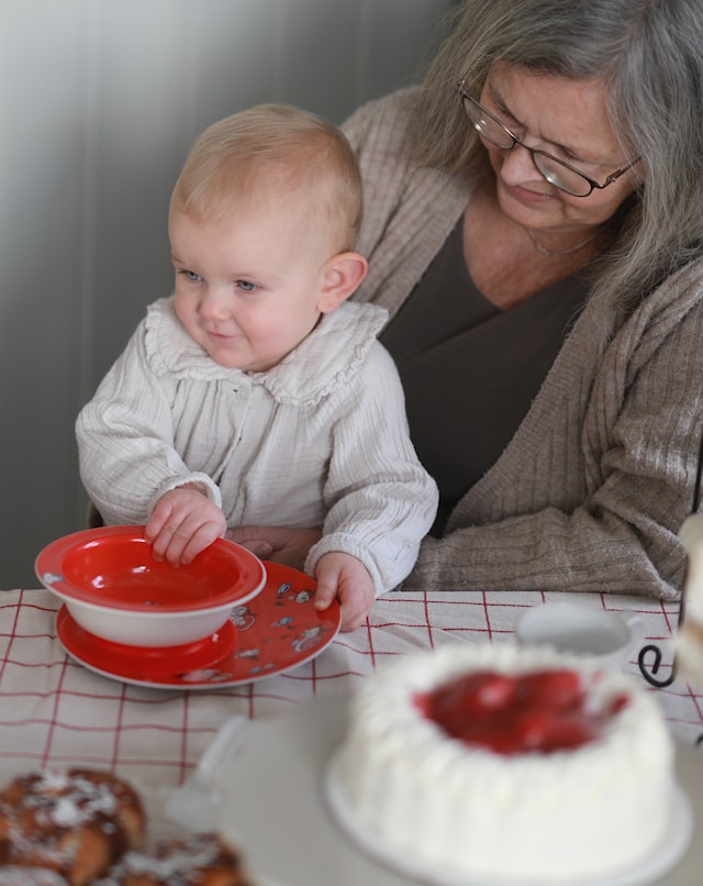 Produktbild 2 för Mumin Lilla My Sugkoppstallrik Röd Rätt Start
