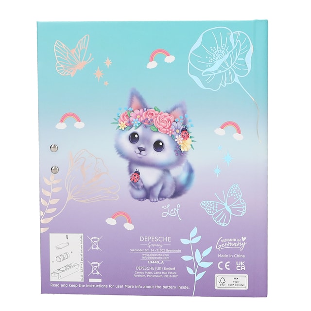 Tuotekuva 6 - Päiväkirja Koodilla, Valolla & Äänellä Ylvi