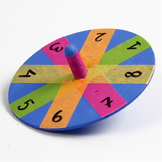 Produktbilde 6 for Snurrebass, H: 4 cm, dia. 8 cm, 10 stk./ 1 pk.